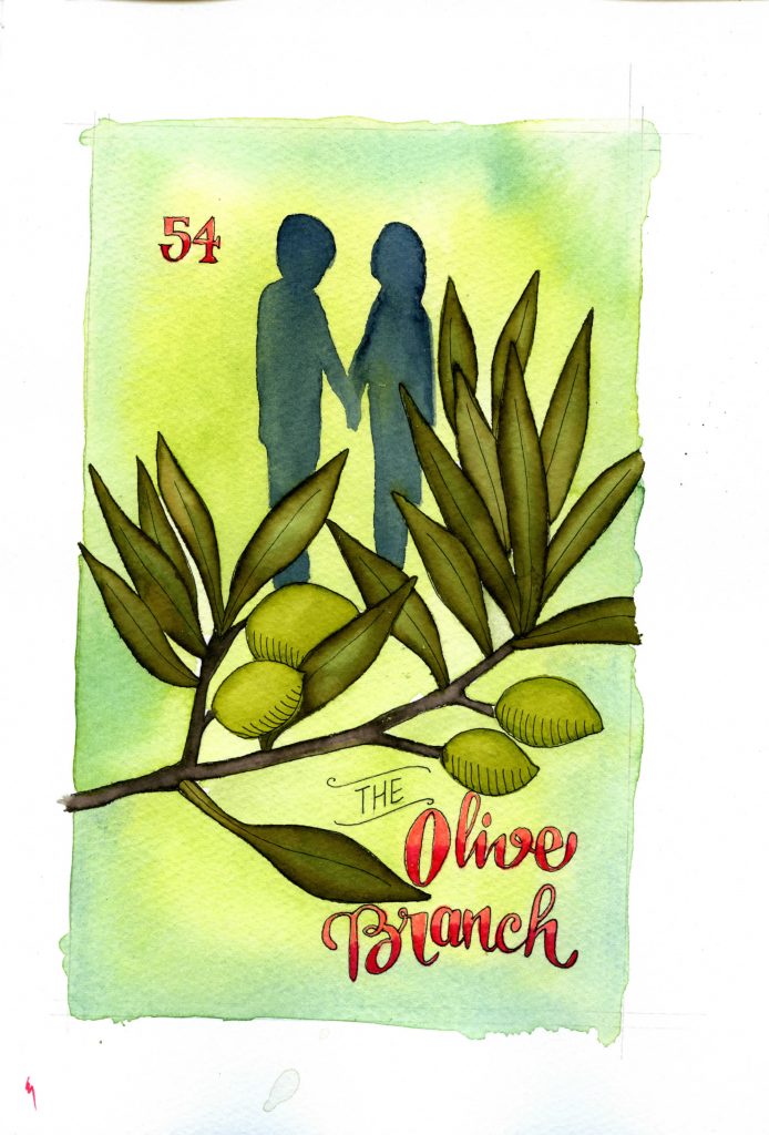 January Tarot Reading: Olive Branch