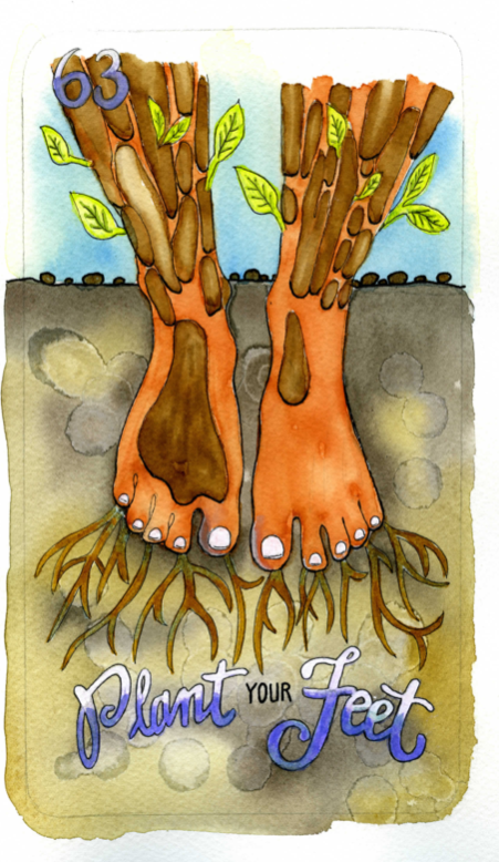 November Tarot Reading: Plant Your Feet