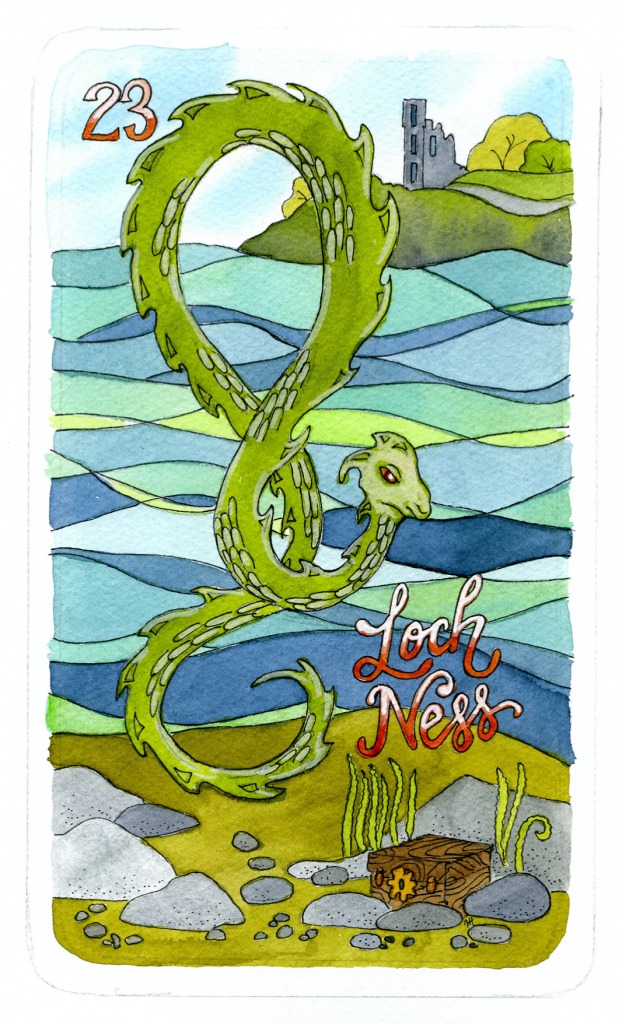 December Tarot Reading: Loch Ness