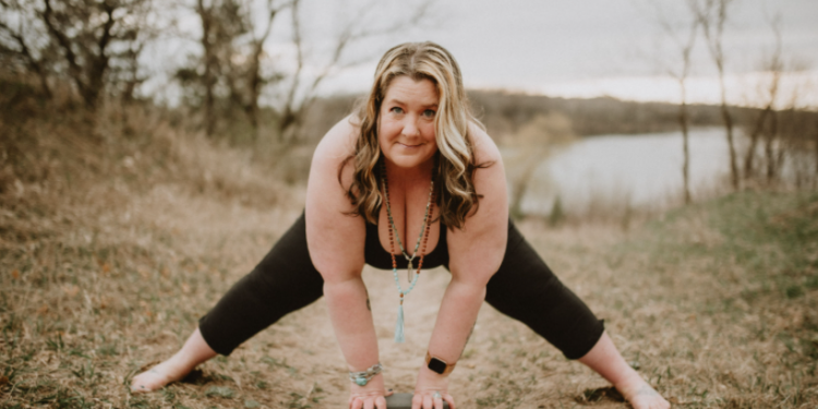 Yoga: Wide-Legged Forward Fold