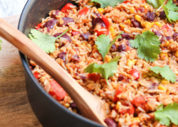 One Pot Turkey Chili with Rice