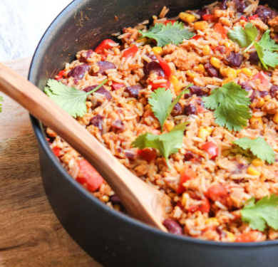 One Pot Turkey Chili with Rice